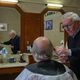 Roger Amilhastre, 90 ans, a repris le salon de coiffure de son père, ouvert en 1932.
