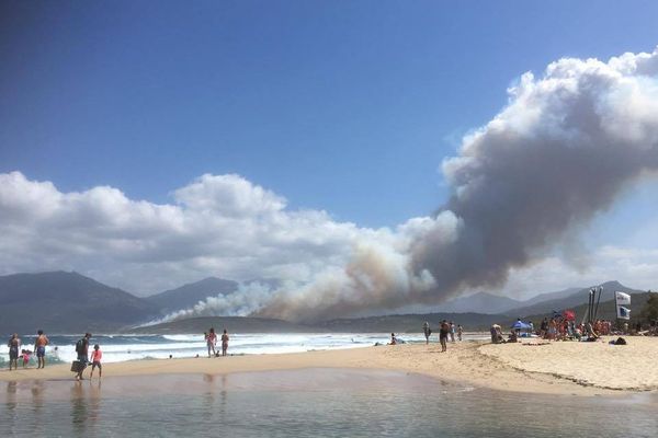 Incendie à Propriano