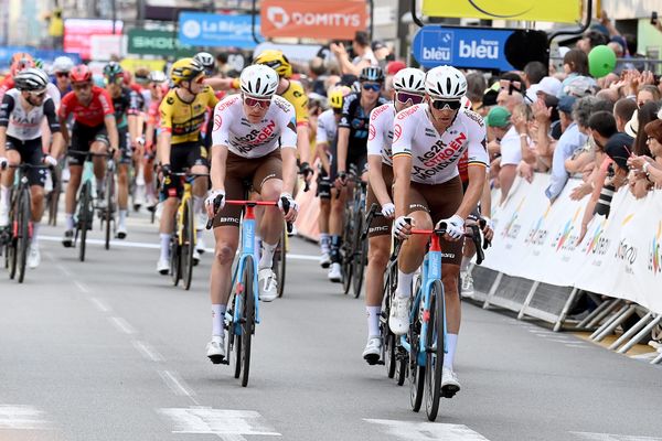 Monistrol-sur-Loire – Le Coteau. Etape dans la Loire du Critérium du Dauphiné 2023.