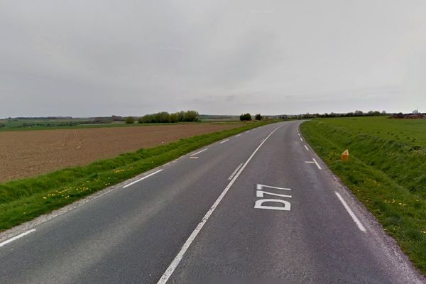 L'accident s'est produit à Ecques sur la D77 dans le sens Saint-Omer / A26.