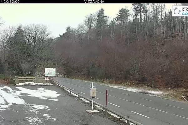 A 10 heures et demie ce samedi, le col de Vizzavona est praticable.