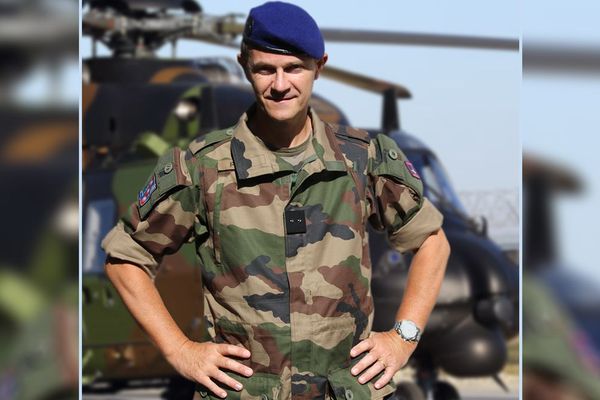 Le Général Gout, commandant de la 4ème brigade d'aérocombat de Clermont-Ferrand a effectué des missions au Mali.