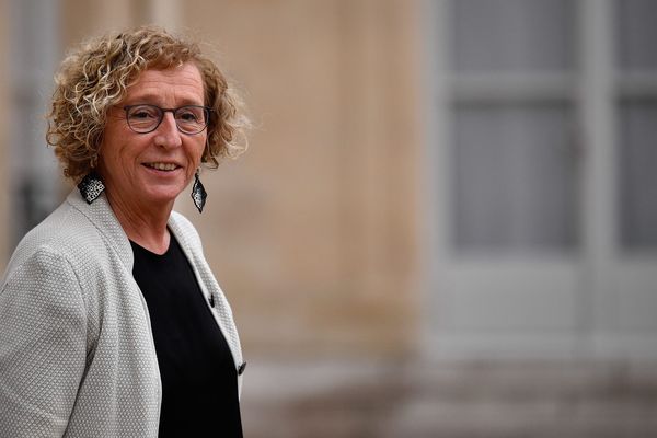 La minsitre du Travail Muriel Pénicaud, à la sortie du Conseil des ministres ce 26 novembre à Paris