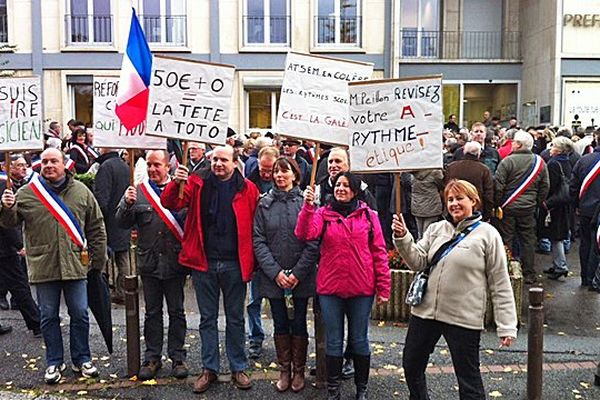 Manifestation à Evreux