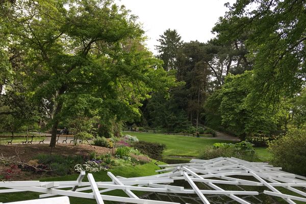 Les parcs et les jardins nantais sont fermés ce dimanche, à cause d'une alerte aux vents violents