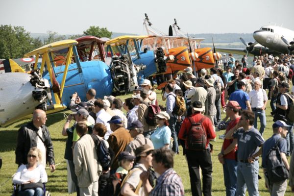 Une centaine d'avions seront présentés ce week-end au meeting aérien du Temps des Hélices.