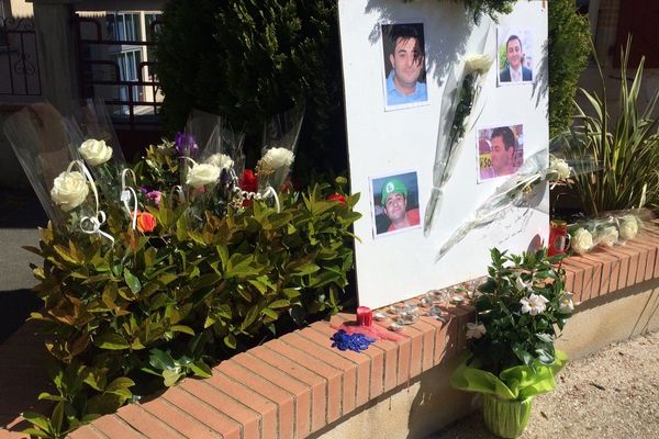 L'hommage au policier à Lempaut