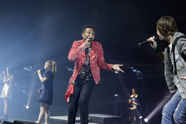 Gabriel, né à Roubaix, fait partie du groupe Kids United.