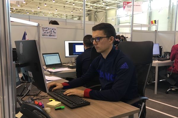 Le jeune Normand Alexandre Michel aux Euroskills de Budapest