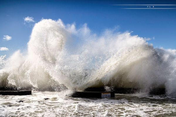 A Wimereux, ce mardi.