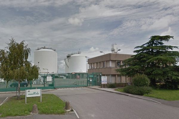 L'usine Air Products de Saint-Quentin-Fallavier en Isère