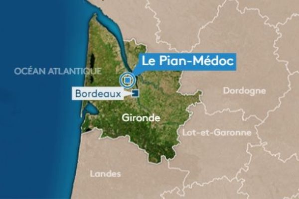 Un incendie s'est déclenché au Pian-Médoc ce vendredi matin. 