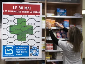 Les pharmaciens protestent notamment pour dénoncer les pénuries régulières de médicaments