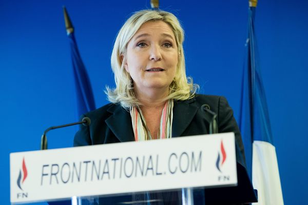 Marine Le Pen, présidente du Front National.