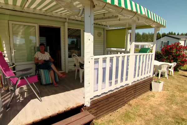 Les bungalows sont déjà ouverts au Bec-Hellouin ( 27) dans le camping Saint-Nicolas