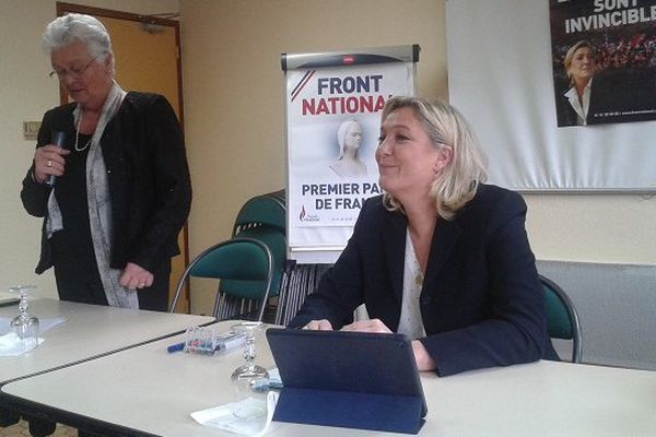 Marine Le Pen à Foix