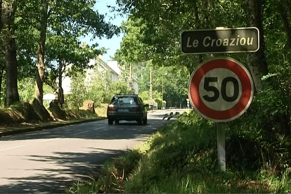 C'est sur cette route à Moëlan-sur-Mer (29) que le corps a été retrouvé le samedi 19 juillet