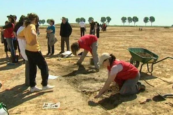 Des fouilles archéologiques en Picardie