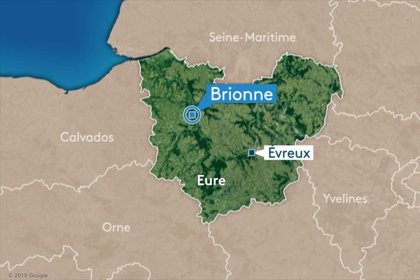 Carte de Brionne