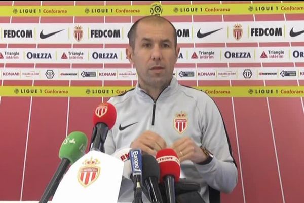 Leonardo Jardim, lors de la conférence de presse.