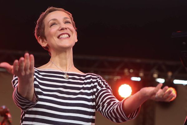 Stacey Kent lors du festival Jazz à Vienne le 5 juillet dernier.