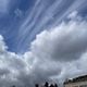 Ciel chargé à Lille, avec quelques coins de ciel bleu tout de même