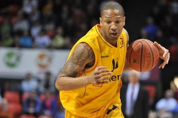 Kennedy Winston sous le maillot d'Ostende, son dernier club avant Gravelines. 