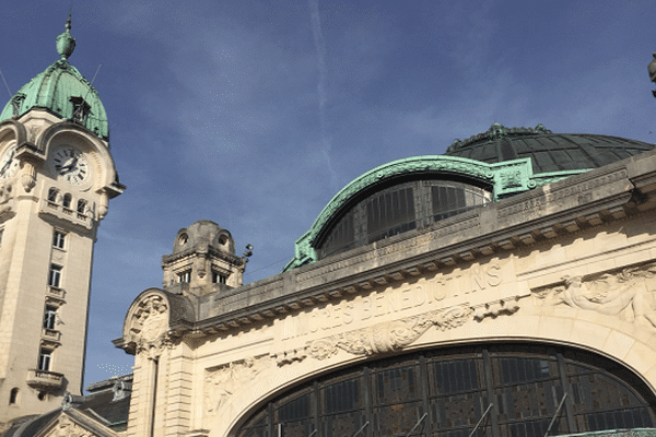 La gare de Limoges Bénédictins ce matin