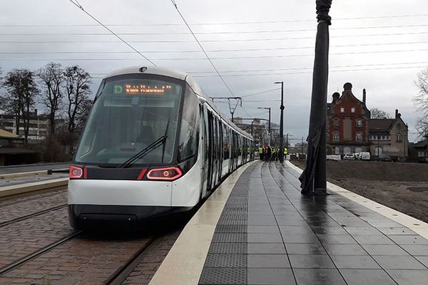 Le tramway Citadis de Strasbourg