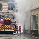 Incendie rue Ambroise Thomas à Metz dans l’immeuble abritant la librairie Hisler.