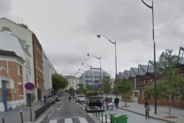 La rue Pajol, dans le 18e arrondissement de Paris (GOOGLE STREET VIEW)