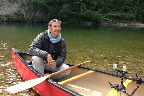 Eric Perrin, le présentateur de Cap Sud-Ouest