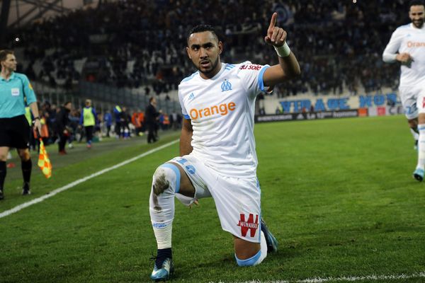 Dimitri Payet célèbre son but face à Strasbourg le 16 janvier dernier. 