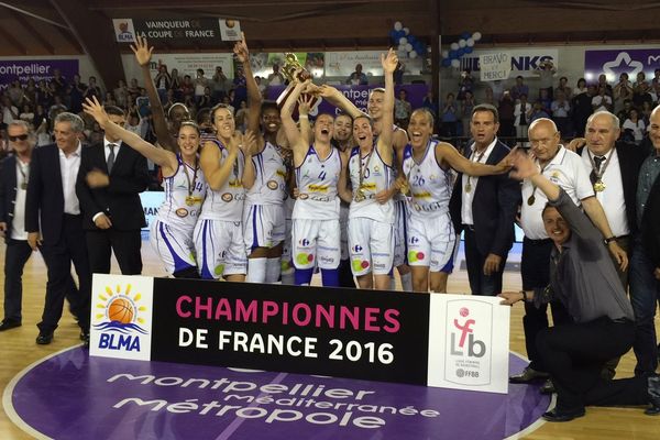 Les Gazelles de Lattes-Montpellier réalisent un fabuleux doublé coupe-championnat - 15 mai 2016