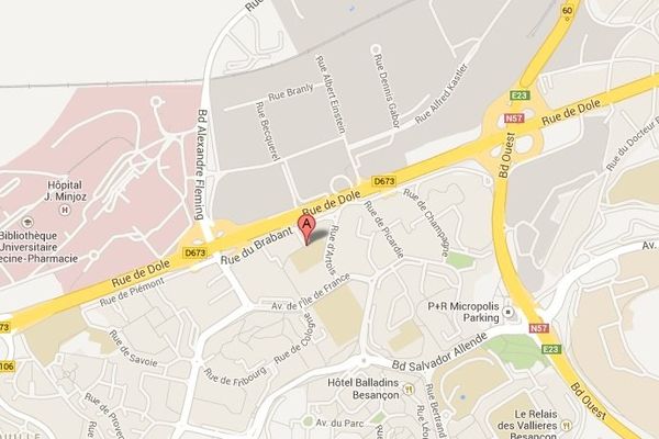 La maternelle située rue Malines à Besançon