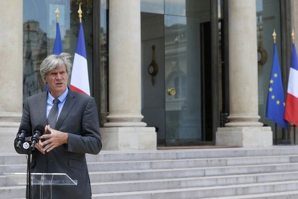 Le ministre de l'agriculture et porte parole du gouvernement face à la presse à l’Élysée (Archives)