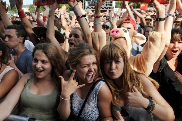 La foule aux Vieilles Charrues