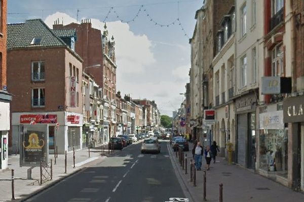 Les malfrats ont été pris en stop rue Gambetta dans le centre-ville de Lille