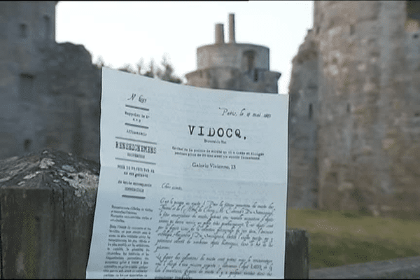 Une lettre de Vidocq attend les joueurs de l'escape game du château de la Hunaudaye