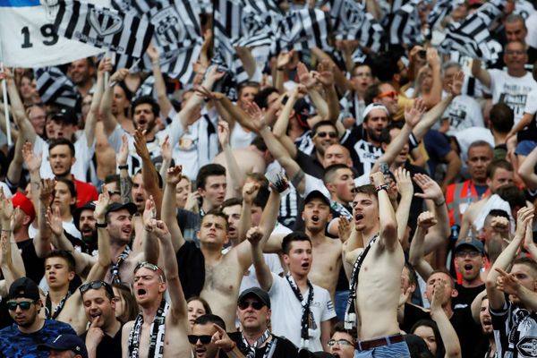 Les supporters du SCO ont cru jusqu'au bout à la victoire.