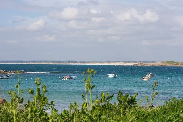 Photo prise à  Pors Carn dans le Finistère.