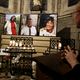 Les portraits des trois victimes de l'attentat du 29 octobre 2020 à la basilique Notre-Dame de l'Assomption à Nice.