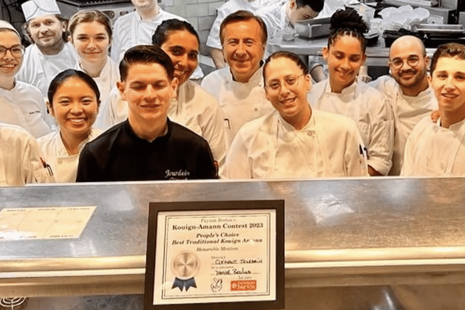 PORTRAIT.  “He was a workaholic.”  This apprentice’s kouign amann wins a prize in New York