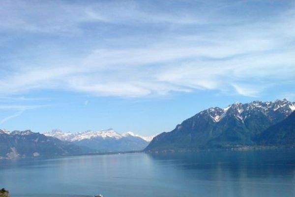 neige du lac Léman