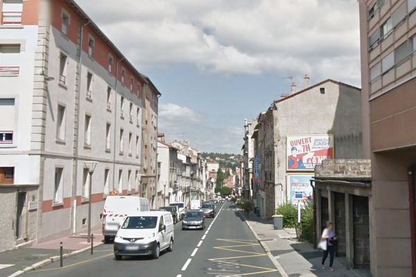 L'avenue du Maréchal-Foch, au Puy-en-Velay.