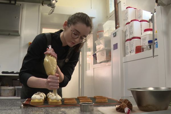 La Rennaise Marie Le Dantec va représenter la France au concours du meilleur apprenti de France en pâtisserie, le 28 mars prochain à Paris.