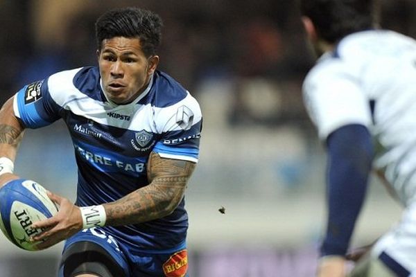 L'ailier du Castres Olympique Dvid Smith, star de la rencontre contre Agen avec 4 essais à son actif