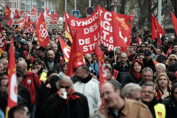 En Alsace, plus de 7.000 personnes ont défilé lors de la dernière manifestation contre la loi travail