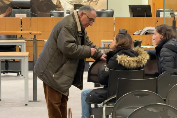 Bassam El Absi, lors du dernier jour d'audience aujourd'hui.