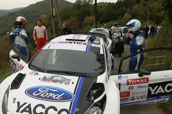 Julien Maurin a remporté l'édition 2013 du rallye des Cévennes